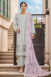 Sada Bahar Stitched 3 Piece Luxury Emb Spring Collection-LEL-MK-23-Pista